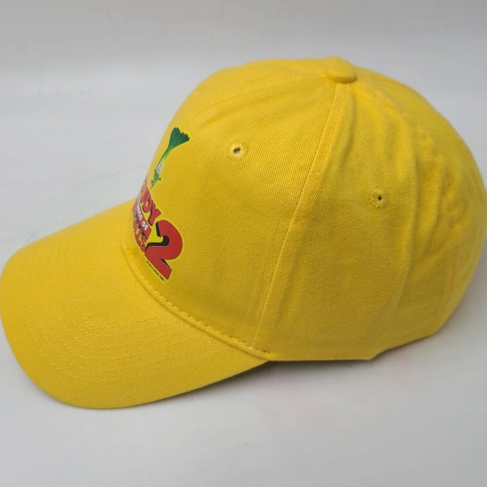 Cloudy With A Chance Of Meatballs 2 Movie Promo Hat‎ Adjustable 2013 Cartoon Men